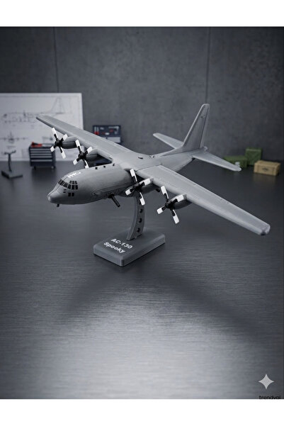 C130 Askeri uçak maketi GRİ