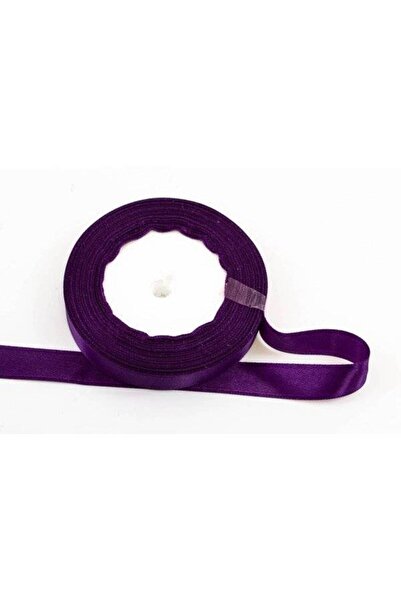 OEM Set of 3 rolls of Satin Ribbon 1.5cm/22m Purple