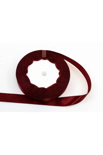 OEM Set of 3 rolls Satin Ribbon 1.5cm/22m Grena