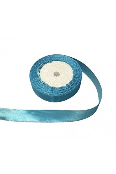 OEM Set of 3 rolls Satin Ribbon 2cm/22m Light Turquoise 200