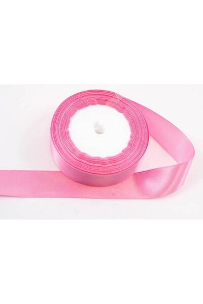 OEM Set of 3 rolls Satin Ribbon 2.5cm/22m Intense Pink 079