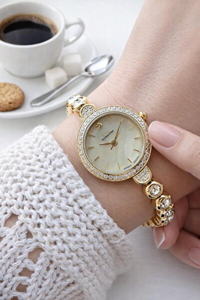 RMS Romanson Waterway Special Stone Cord 2 Years Warranty 5 Atm Women Wrist W...