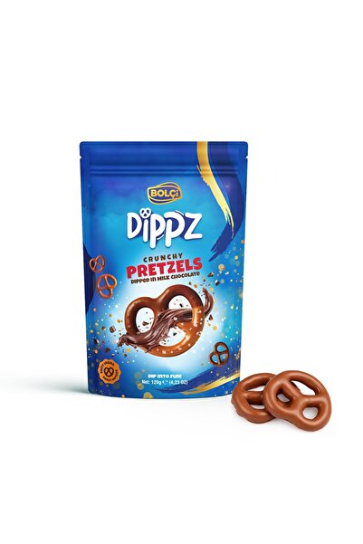 Bolçi SÜTLÜ ÇİKOLATA KAPLI PRETZEL 120 GR (DOYPACK)