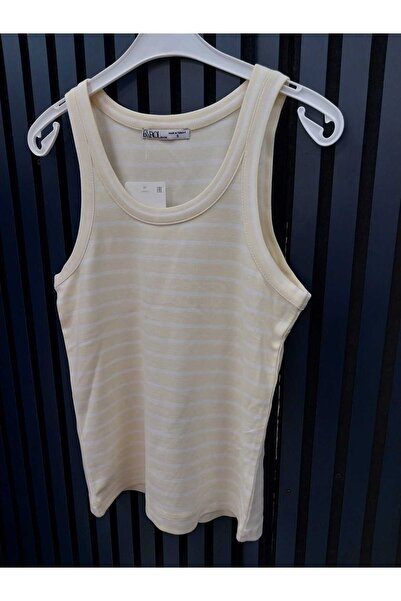 KAROL Tricou cu guler larg galben