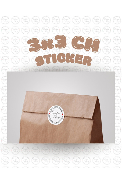 photonom Thank You E Leather Z Label - E-Ticaret Gön Leather Label 120 Pieces