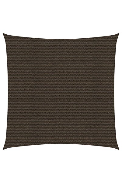 Concept Sunshade fabric, brown, 3.6x3.6 m, HDPE, 160 g/m²