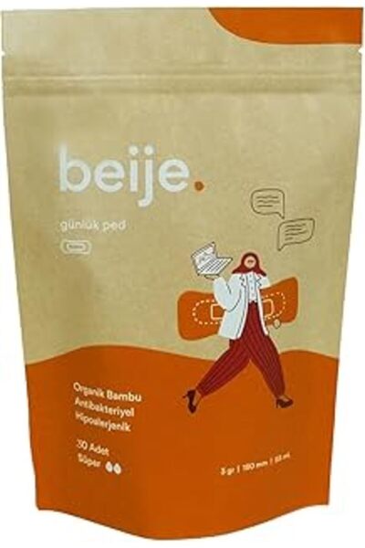 Empressco Beije Organik Bambu Süper Günlük Ped 30'lu
