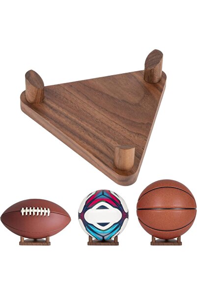 NO BRAND Elegant Ball Display Stand - Universal Ball Holder for Basketball an...