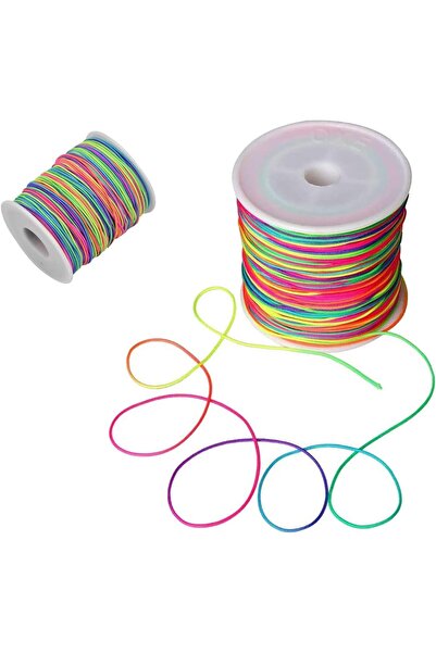 Wohlstand Ελαστικό κορδόνι 100 μ., κορδόνι για χάντρες 1 χιλ., κορδόνι για χε...