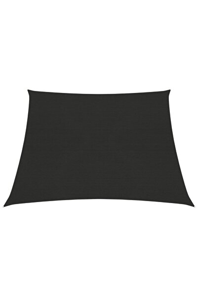 Concept Sunshade fabric, black, 4/5x3 m, HDPE, 160 g/m²