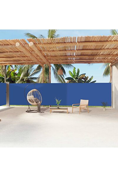 Concept Αναδιπλούμενη πλαϊνή τέντα, μπλε, 180x1200 εκ.