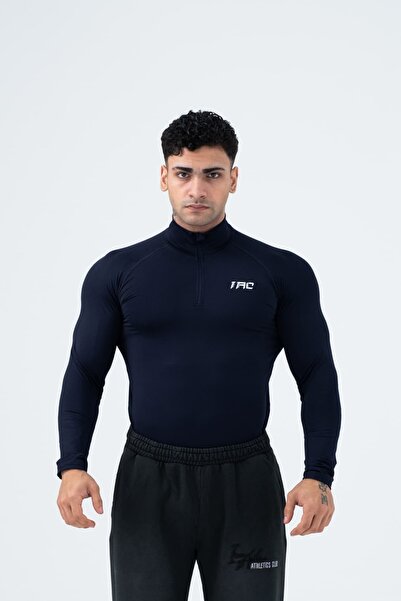 iac iron athletics club Half Zip Compression