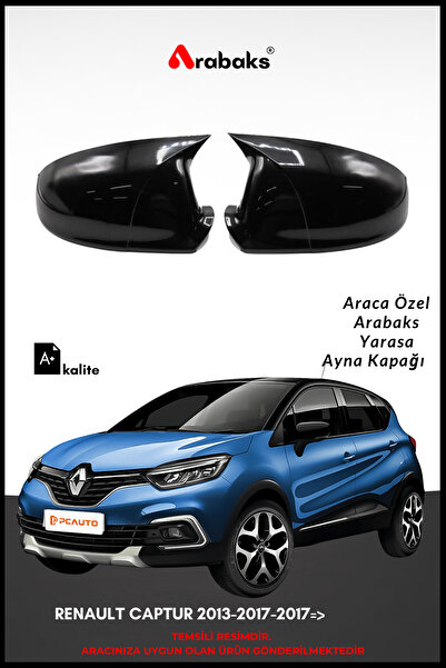 Arabaks RENAULT CAPTUR 2013-2017-2017=> Yarasa Ayna Kapağı 2'li Takım (MUGEN ...