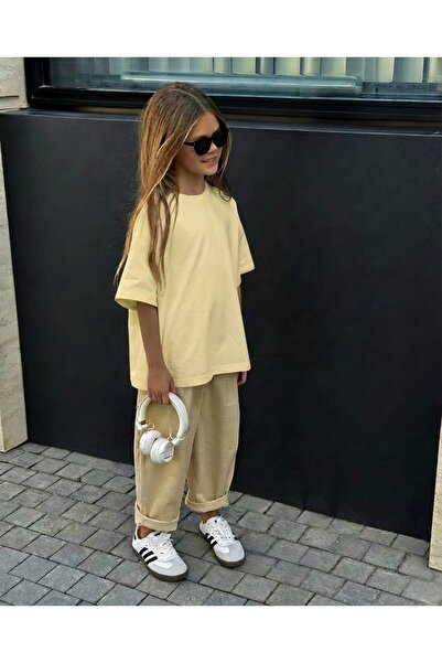 E-ROMA Plain Unisex Children's T-Shirt 3Gh1