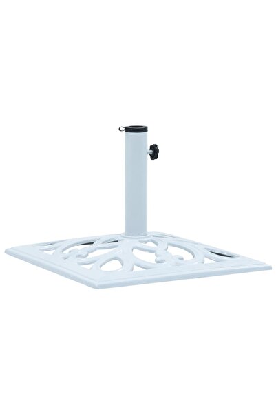 Concept Βάση ομπρέλας, λευκή, 12 kg, 49 cm, από χυτοσίδηρο