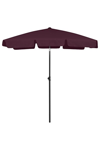 Concept Umbrelă de plajă, roșu bordo, 180x120 cm