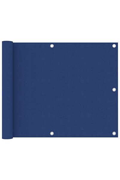 Concept Paravan de balcon, albastru, 75 x 600 cm, țesătură oxford