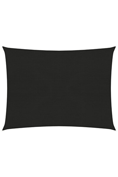 Concept Sunshade fabric, black, 2x3.5 m, HDPE, 160 g/m²