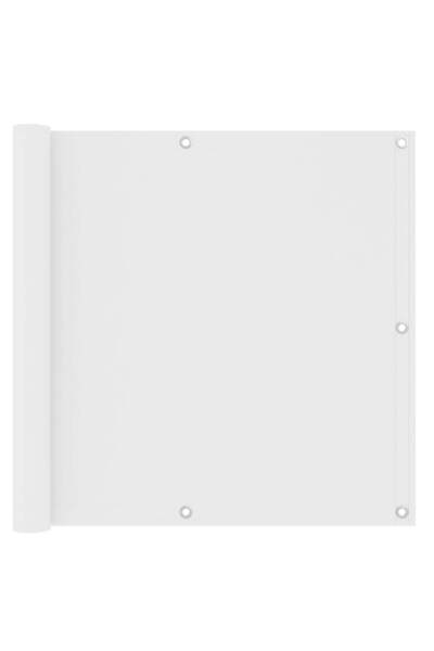 Concept Paravan de balcon, alb, 90 x 600 cm, țesătură oxford