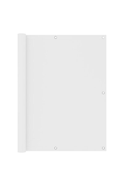 Concept Paravan de balcon, alb, 120 x 400 cm, țesătură oxford