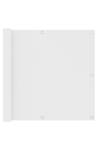 Concept Paravan de balcon, alb, 90 x 500 cm, țesătură oxford