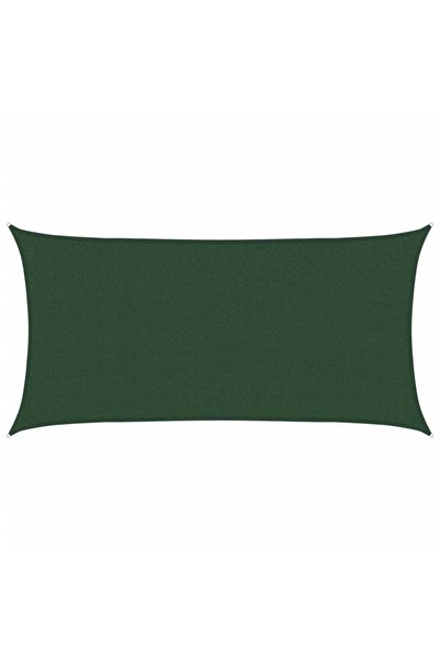 Concept Sunshade fabric, dark green, 2.5x5 m, HDPE, 160 g/m²