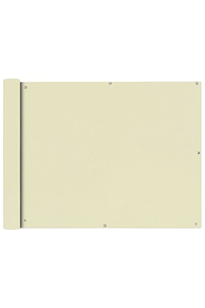 Concept Μουσαμάς μπαλκονιού από ύφασμα Oxford, 90x600cm, κρεμ