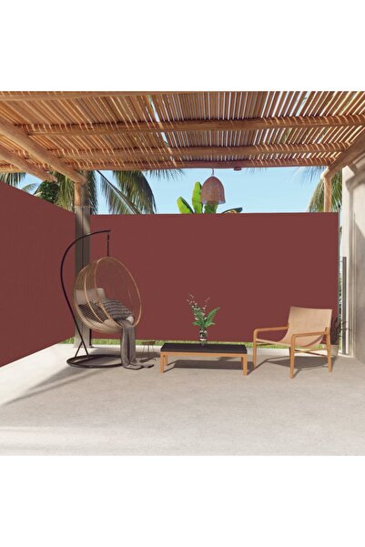 Concept Αναδιπλούμενη πλαϊνή τέντα, καφέ, 200x600 εκ.