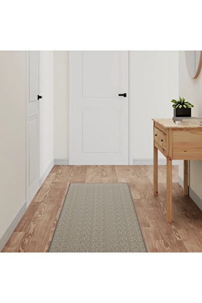 Concept Covor traversă aspect sisal, gri taupe, 50x150 cm