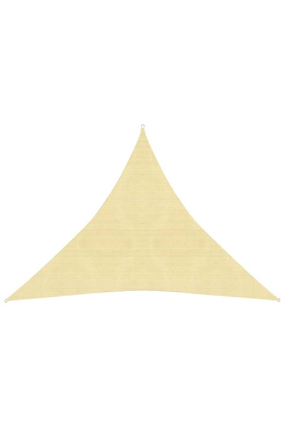 Concept Sunshade fabric, beige, 6x6x6 m, HDPE, 160 g/m²