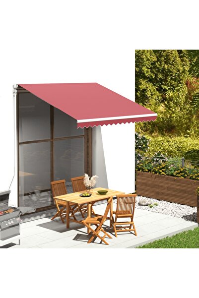 Concept Pânză de rezervă pentru copertină, roșu vișiniu, 3x2,5 m