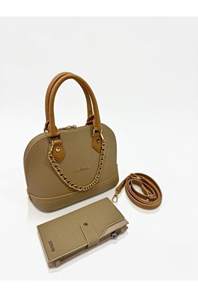 Just Polo Luxury Design Chain Detailed Luxury Hand & Shoulder Bag and Wallet ...
