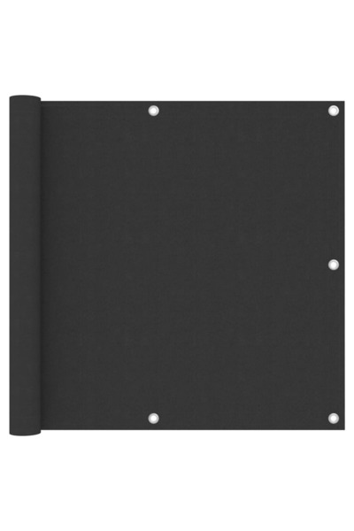 Concept Paravan de balcon, antracit, 90 x 300 cm, țesătură oxford