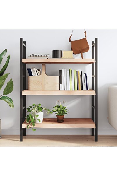 Concept Poliță de perete, 100x50x6 cm, lemn masiv de stejar netratat