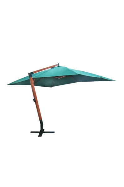 Concept Umbrelă de soare suspendată 300 x 400 cm, Verde