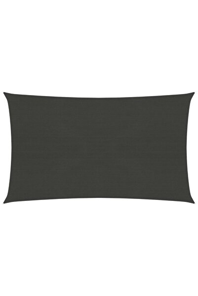 Concept Sunshade fabric, anthracite, 3.5x5 m, HDPE, 160 g/m²