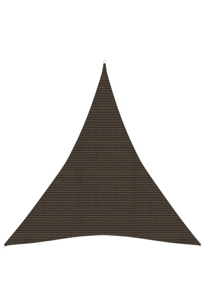 Concept Sunshade fabric, brown, 5x6x6 m, HDPE, 160 g/m²
