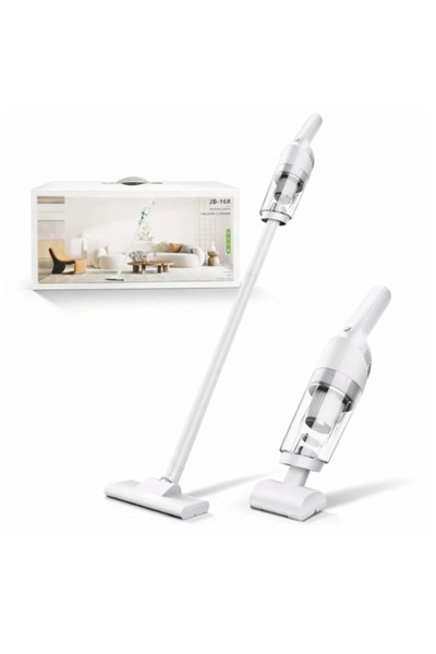 JB Aspirator 2în1 fără fir JB-168, vertical și portabil, HEPA, USB, cu accesorii