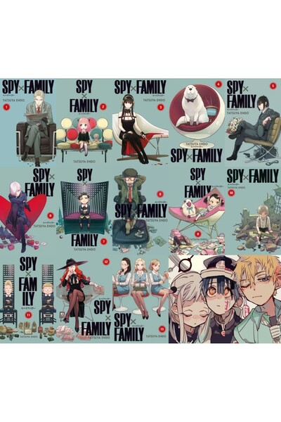Gerekli Şeyler Yayıncılık Spy x Family 1-2-3-4-5-6-7-8-9-10-11-12-13 (13 KİTA...