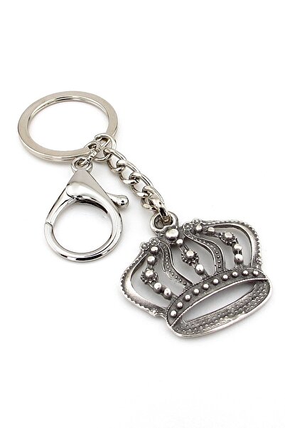 Solfera Emperor Royal Crown Shaped Antique Vintage Metal a Keychain Ky183