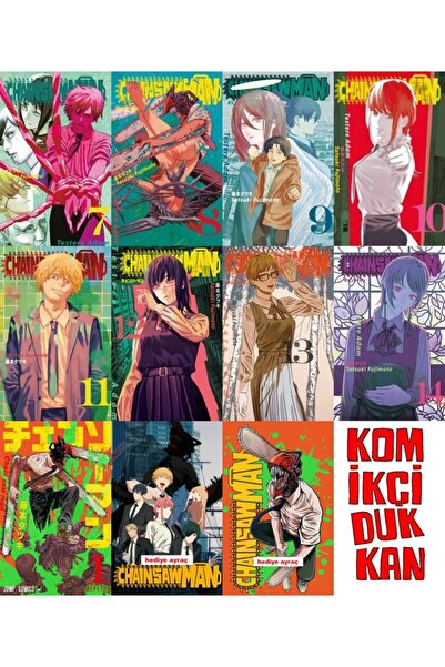 Gerekli Şeyler Yayıncılık Chainsaw Man - Testere Adam 7-8-9-10-11-12-13-14 (8...