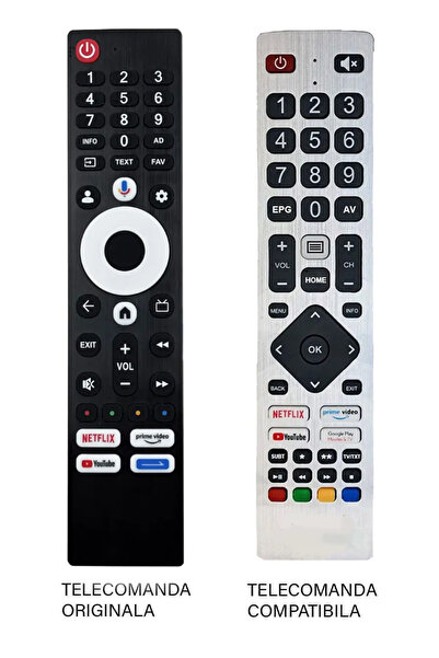 OEM Telecomanda inlocuitoare compatibila TV METZ 60MUE7000Z (687)