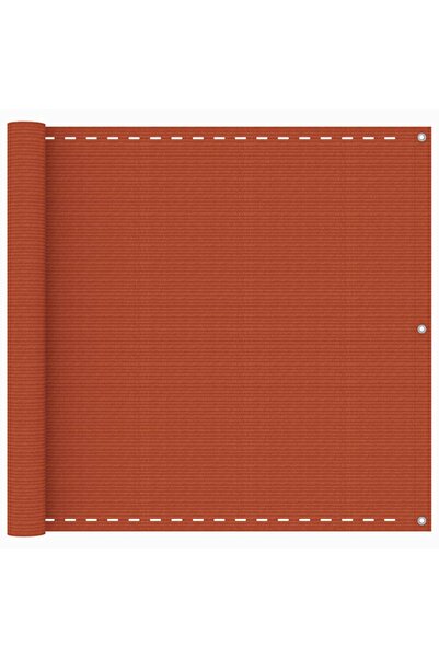 Concept Balcony screen, orange, 90x400 cm, HDPE