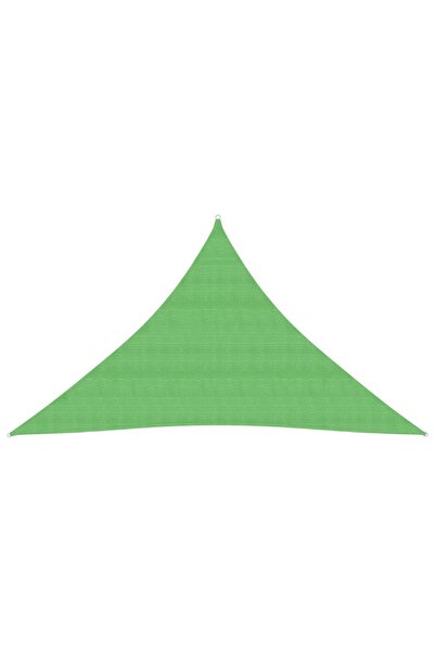 Concept Sunshade fabric, light green, 3.5x3.5x4.9 m, HDPE, 160 g/m²
