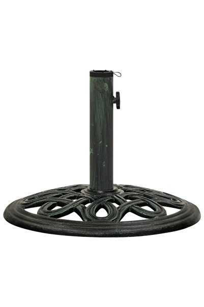 Concept Bază de umbrelă, verde, 40x40x32 cm, fontă