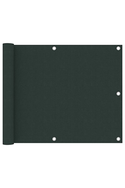 Concept Paravan de balcon, verde închis, 75x500 cm, țesătură oxford