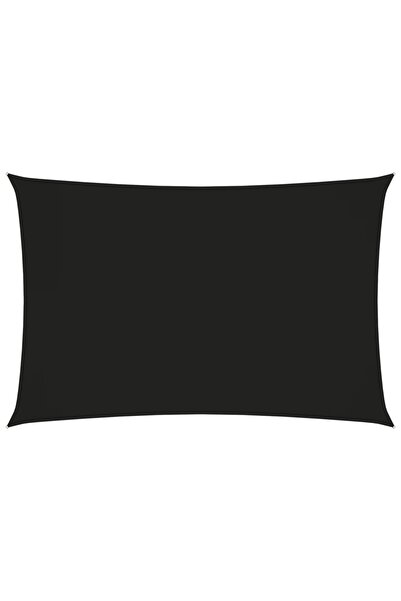 Concept Parasolar, negru, 2x4 m, țesătură oxford, dreptunghiular