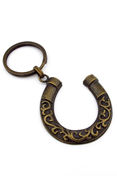 Solfera Horseshoe Şans Uğur Manifest Talih Icon Antique Yellow Tumbled Metal ...
