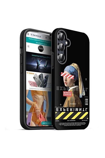 Orso Θήκη Υβριδική Εκτύπωση Κοριτσιού Τέχνη Samsung Galaxy A55 5G