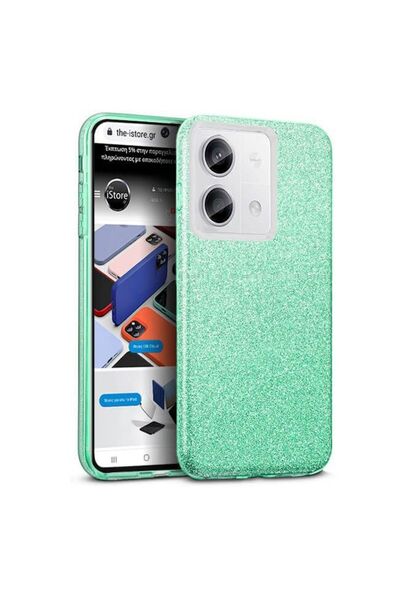 Orso Θήκη Hybrid Strass Green Xiaomi Redmi Note 13 Pro 5G